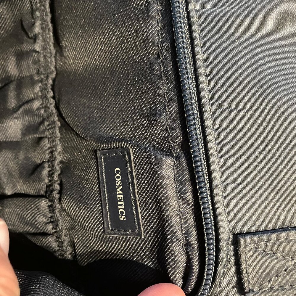 NWOT The Filer New York Organizer Dark Blue Purse Shoulder Straps - Picture 10 of 14